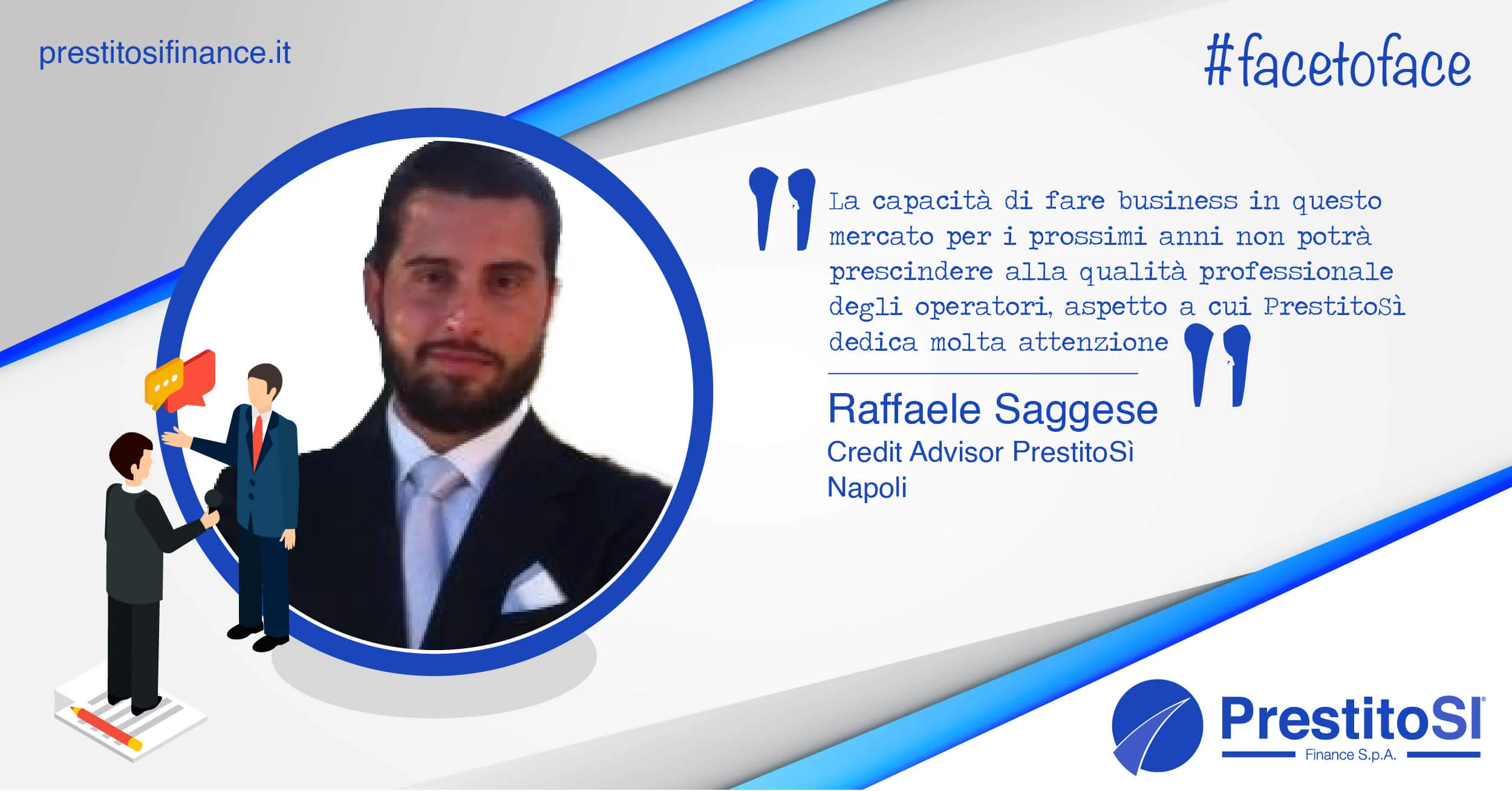 Intervista al Credit Advisor Raffaele Saggese