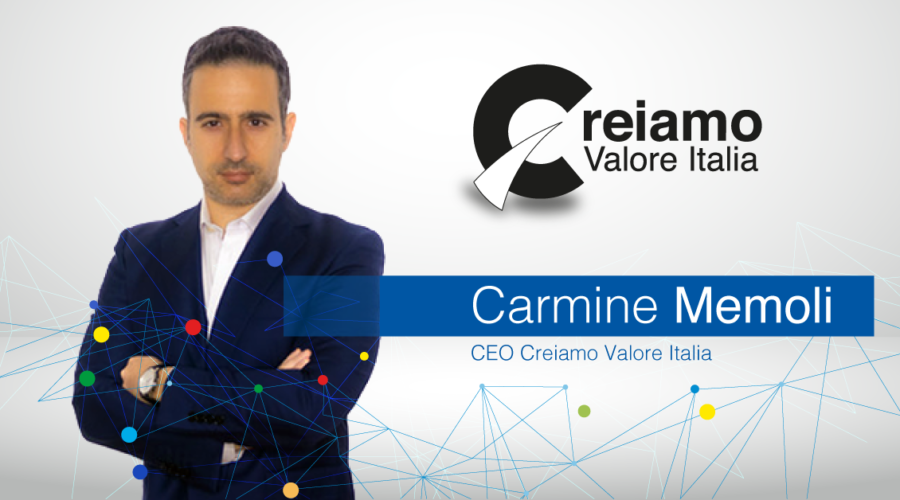 Holding H2B acquisisce Creiamo Valore Italia S.r.l., Carmine Memoli sarà il nuovo CEO