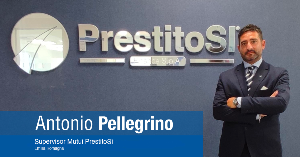PrestitoSì Finance S.p.A. presenta un nuovo Supervisor Emilia Romagna della divisione MutuoSì: Antonio Pellegrino