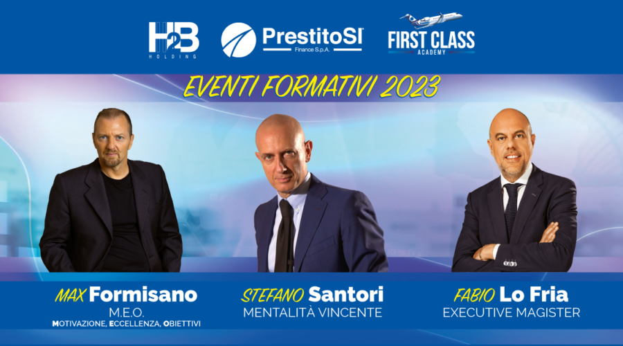 Formazione di eccellenza in PrestitoSì Finance S.p.A.: Max Formisano, Stefano Santori e Fabio Lo Fria