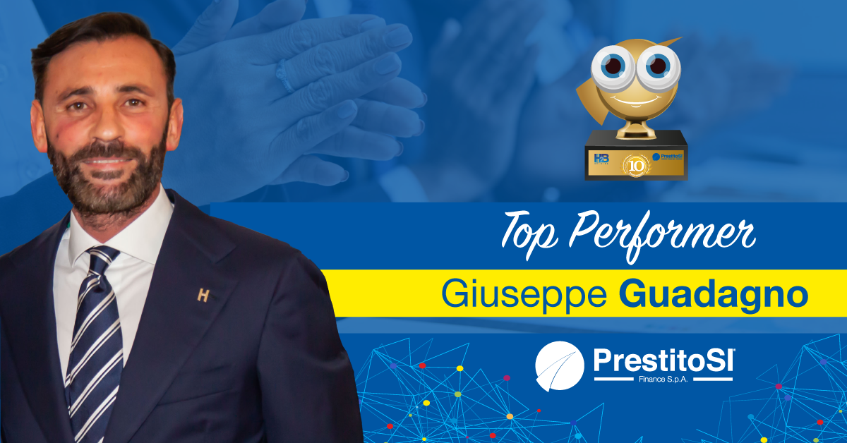 Top Performer: Giuseppe Guadagno ci racconta dei suoi ottimi risultati nel settore dei prestiti personali