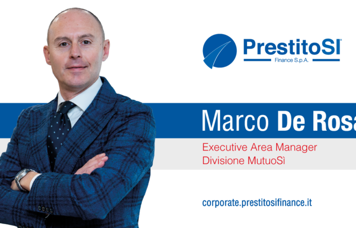 PrestitoSì Finance S.p.A.: presenta Marco De Rosa, nuovo Executive Area Manager MutuoSì