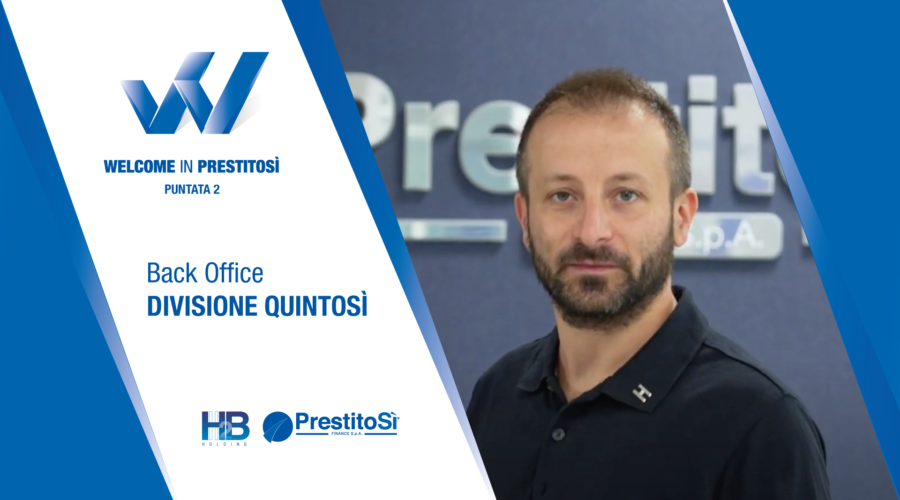 Welcome in PrestitoSì - Back Office Divisione QuintoSì