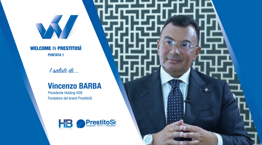 Welcome in PrestitoSì - I saluti di Vincenzo Barba