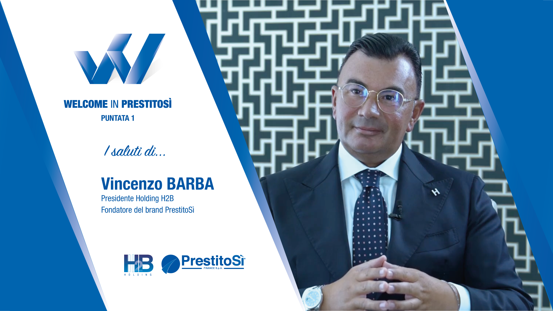 Welcome in PrestitoSì - I saluti di Vincenzo Barba